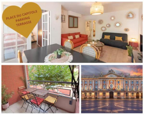 Appartement le Terracotta - Parking - Place du Capitole